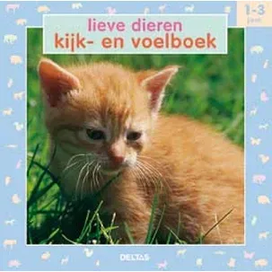 Afbeelding van Lieve Dieren Kijk En Voelboek