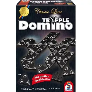 Afbeelding van Tripple-Domino. Classic Line - Bordspel