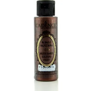 Afbeelding van Acrylverf - Decoratieverf - Metallic - Cadence - Chocolate - 70 ml