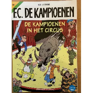 Afbeelding van FC de Kampioenen deel 49 de kampioenen in het circus