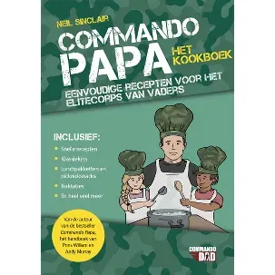 Afbeelding van Commando papa-het kookboek