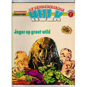 Afbeelding van De verbijsterende Hulk no 7 - Jager op groot wild