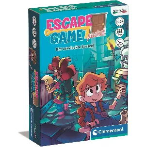 Afbeelding van Clementoni Bordspel - Escape Game - Het Vervloekte Kasteel - Gezelschapsspel voor Familie - Kinderen vanaf 8 Jaar