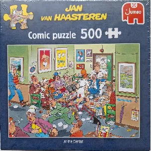 Afbeelding van Jan van Haasteren At the dentist 500 stukjes