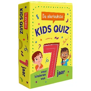 Afbeelding van De allerleukste kids quiz (7 jaar)