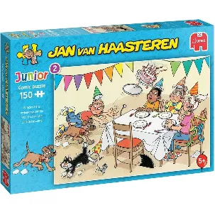 Afbeelding van Jan van Haasteren Junior Verjaardagspartijtje puzzel - 150 stukjes - Kinderpuzzel