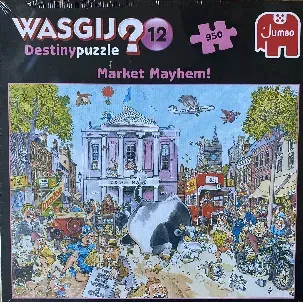 Afbeelding van Wasgij Destiny 12 Market Mayhem! Puzzel - 950 stukjes