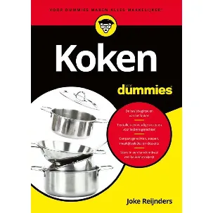 Afbeelding van Voor Dummies - Koken voor Dummies