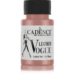 Afbeelding van Cadence Leather Vogue Leer Verf 50 ml LVM-06 Metallic Dried Rose