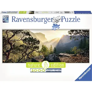 Afbeelding van Ravensburger puzzel Yosemite Park Panorama - legpuzzel - 1000 stukjes