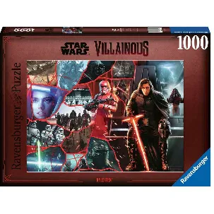 Afbeelding van Ravensburger puzzel Star Wars Villainous: Kylo Ren - Legpuzzel - 1000 stukjes