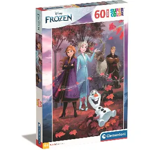 Afbeelding van Clementoni - Puzzel 60 Stukjes Maxi Frozen, Kinderpuzzels, 4-6 jaar, 26474