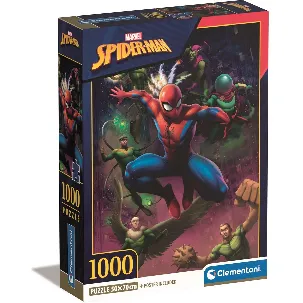 Afbeelding van Clementoni - Puzzel 1000 Stukjes High Quality Collection Marvel Spiderman, Puzzel Voor Volwassenen en Kinderen, 14-99 jaar, 39768