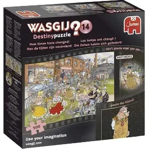 Afbeelding van Wasgij Destiny 14 Hoe de Tijden Zijn Veranderd puzzel - 500 stukjes