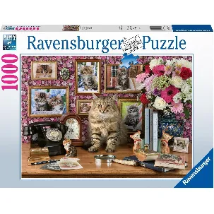 Afbeelding van Ravensburger puzzel Mijn katjes - Legpuzzel - 1000 stukjes