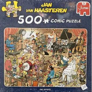 Afbeelding van Jan van Haasteren The Artists puzzel - 500 stukjes