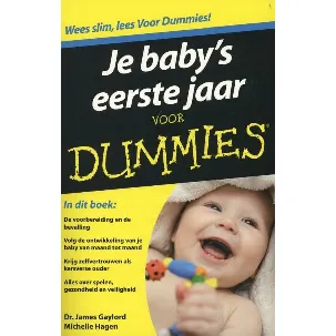 Afbeelding van Voor Dummies - Je baby's eerste jaar voor dummies