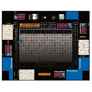 Afbeelding van Ravensburger puzzel Pac Man Challenge - Legpuzzel - 1000 stukjes