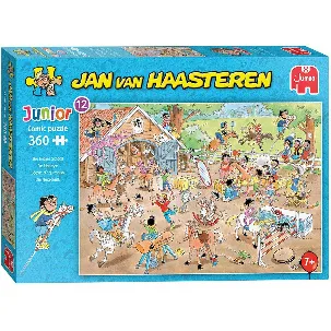 Afbeelding van Jan van Haasteren Junior De Manege 360 stukjes - Puzzel