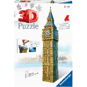 Afbeelding van Ravensburger Big Ben - 3D Puzzel gebouw van 216 stukjes