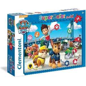 Afbeelding van Clementoni - Puzzel 24 Stukjes Maxi Paw Patrol 3, Kinderpuzzels, 3-5 jaar, 24049