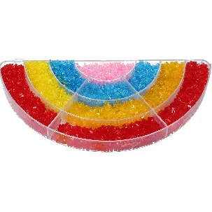 Afbeelding van Craft Universe Kralenset Regenboog Meisjes Rood/geel/blauw