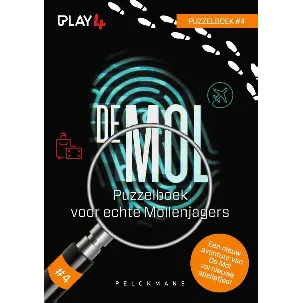 Afbeelding van Puzzelboek 4 - De Mol