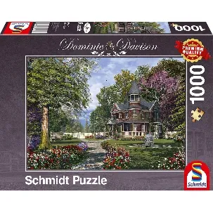 Afbeelding van Schmidt Puzzle Legpuzzel Herenhuis Karton 1000 Stukjes