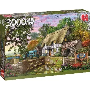 Afbeelding van Jumbo Premium Collection Puzzel Het Huisje van de Boer - Legpuzzel - 3000 stukjes