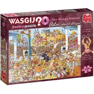 Afbeelding van Wasgij Destiny 4 The Wasgij Games Puzzel - 1000 stukjes