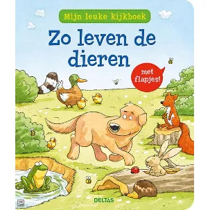 Afbeelding van Mijn leuke kijkboek Zo leven de dieren