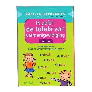 Afbeelding van Ik oefen de tafels van vermenigvuldiging 7-8 jaar