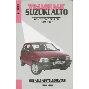 Afbeelding van Autovraagbaken - Vraagbaak Suzuki Alto Benzinemodellen 1994-1997