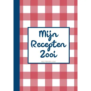 Afbeelding van Verjaardagscadeau - Recepten Invulboek - Receptenboek - Mijn Recepten Zooi