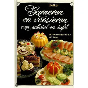 Afbeelding van Garneren en versieren van schotel en tafel