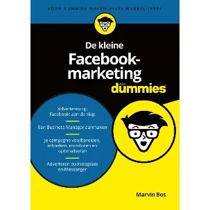 Afbeelding van Voor Dummies - De kleine Facebookmarketing voor Dummies