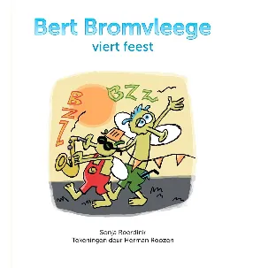 Afbeelding van Bert Bromvleege viert feest