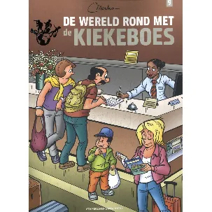 Afbeelding van de Kiekeboes 9 - De wereld rond met de Kiekeboes