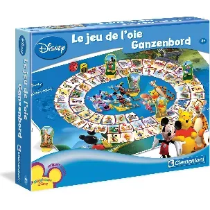 Afbeelding van Clementoni Bordspel - Ganzenbord Disney - Gezelschapsspel voor Familie - Kinderen vanaf 6 Jaar