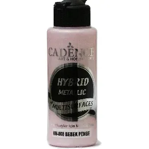 Afbeelding van Cadence Cadence Hybrid Metallic Acrylverf 120 ml Baby Pink