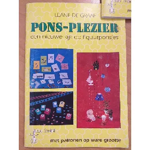 Afbeelding van Ponsplezier - Een nieuwe kijk op figuursponsjes - Leane de Graaf