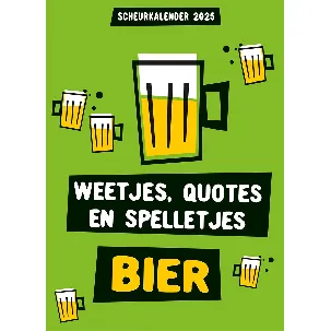 Afbeelding van Scheurkalender Bier 2025