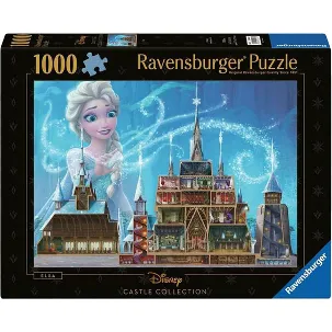 Afbeelding van Disney Kastelen Frozen Elsa Puzzel (1000 stukken)