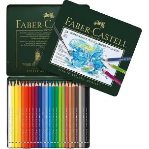 Afbeelding van Faber-Castell aquarelpotlood - Albrecht Durer - blik 24 stuks - FC-117524