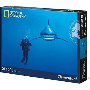 Afbeelding van Clementoni National Geographic - Whitetip Shark - 1000 Stukjes