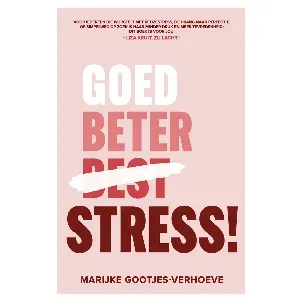 Afbeelding van Goed, beter, Stress!