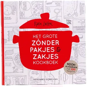 Afbeelding van Koken met Karin - Het grote zónder pakjes & zakjes kookboek