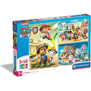 Afbeelding van Clementoni Paw Patrol Puzzel 3x48st