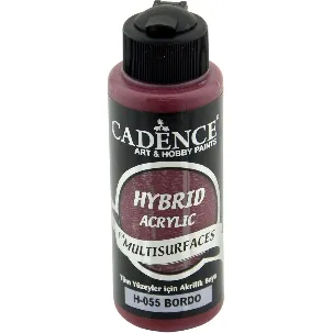 Afbeelding van Acrylverf - Multisurface Paint - Bordeaux - Cadence Hybrid - 120 ml