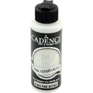 Afbeelding van Acrylverf - Multisurface Paint - pure white - Cadence Hybrid - 120 ml